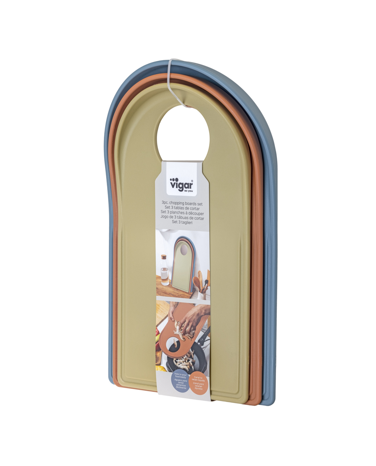 Vigar Set 3 taglieri - immagine 3