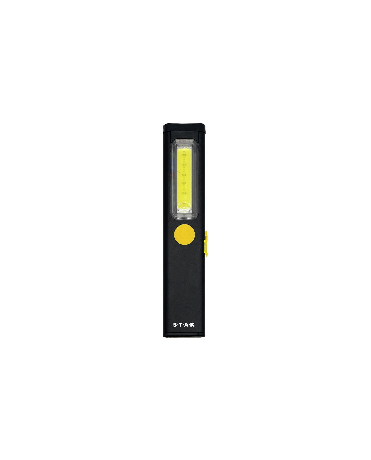 Torcia Led ExtraSottile Ricaricabile con clip e magnete 200lumen - immagine 2